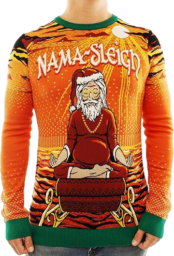 Santa Nama-sleigh Ugly Christmas Sweater – Moonbestprint