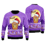 Santa Claus Sleigh Crown Royal Ugly Sweater – Moonbestprint