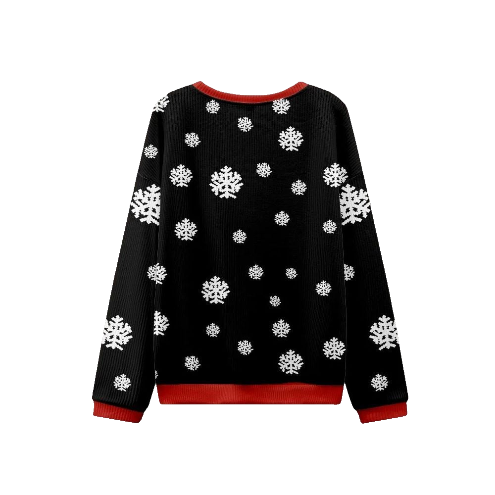 Santa Claus On The Roof Ugly Sweater 2026 Christmas - Moonbestprint