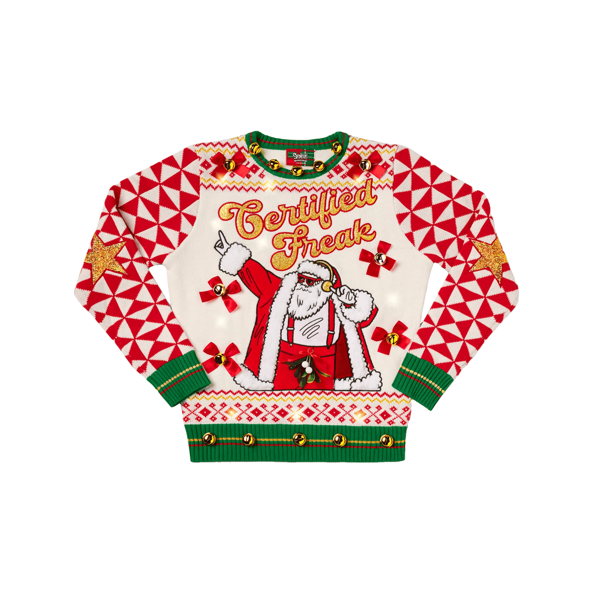 Santa Certified Freak Ugly Christmas Sweater – Moonbestprint