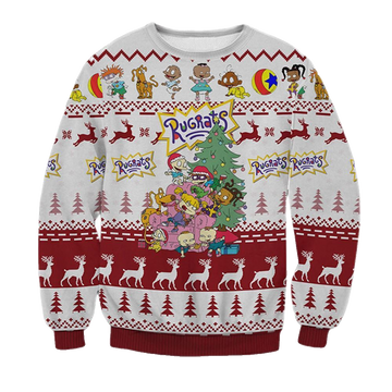 Rugrats Christmas Ugly Sweater - Moonbestprint