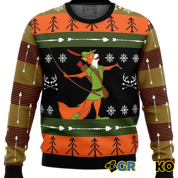 Robin Hood Ugly Christmas Sweater - Moonbestprint