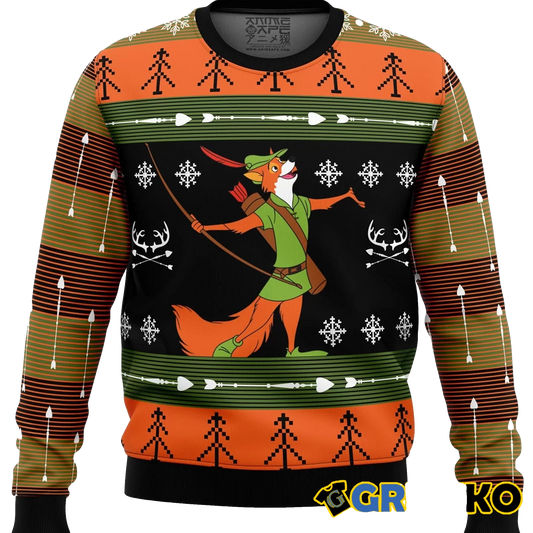 Robin Hood Ugly Christmas Sweater - Moonbestprint