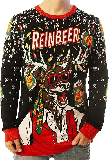 Reindeer Reinbeer Ugly Christmas Sweater – Moonbestprint