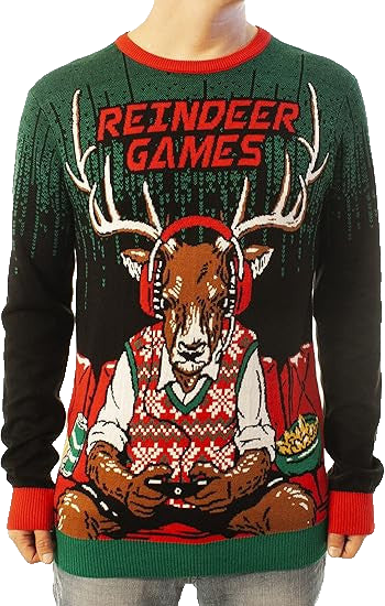 Reindeer Games Ugly Christmas Sweater – Moonbestprint