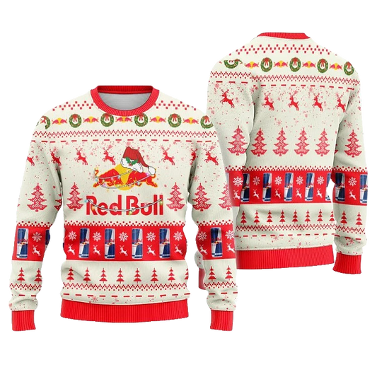 Red Bull Ugly Chrismas Sweater 2025 – Moonbestprint