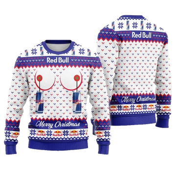 Red Bull Merry Christmas Ugly Sweater 2025 – Moonbestprint