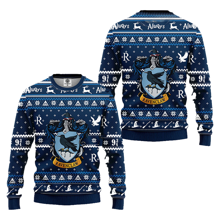 Ravenclaw New Ugly Christmas Sweater – Moonbestprint