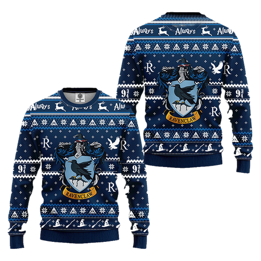Ravenclaw New Ugly Christmas Sweater – Moonbestprint
