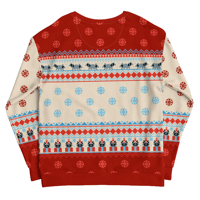 Raccoon Ugly Christmas Sweater 2025 – Moonbestprint
