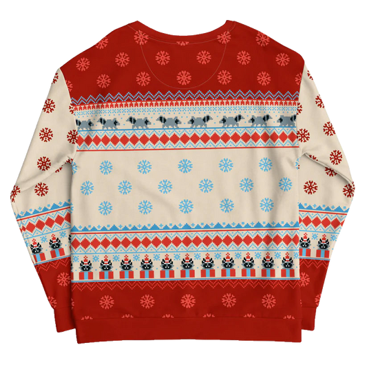 Raccoon Ugly Christmas Sweater 2025 – Moonbestprint