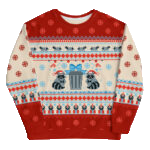 Raccoon Ugly Christmas Sweater 2025 – Moonbestprint