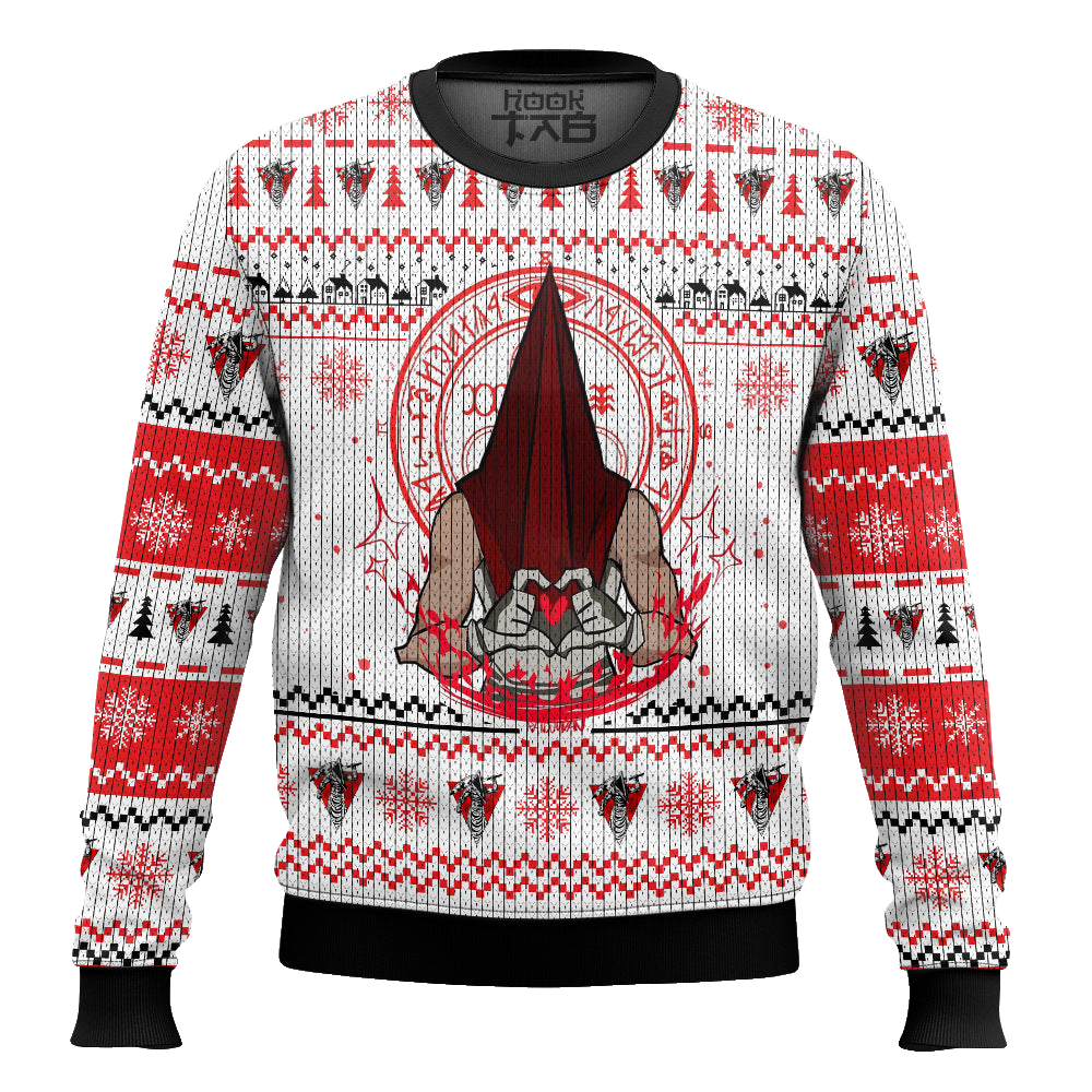 Pyramid Head Ugly Sweater – Moonbestprint