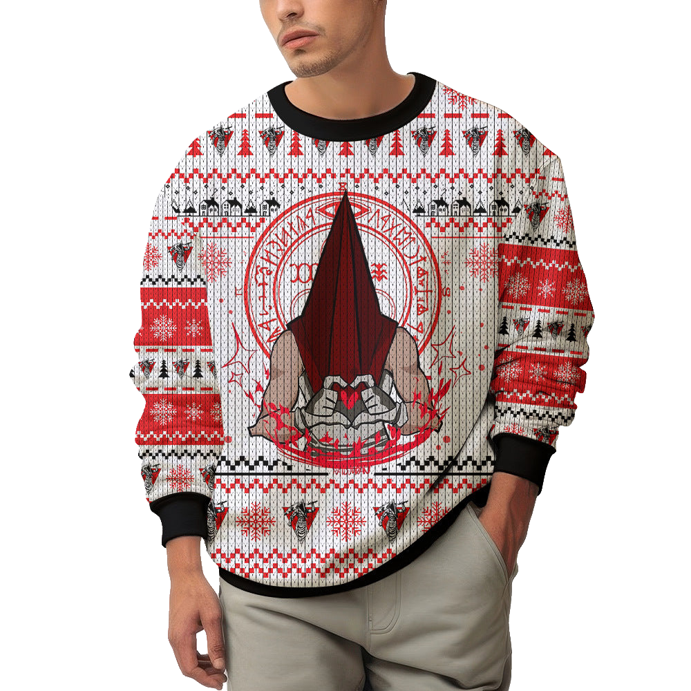 Pyramid Head Ugly Sweater – Moonbestprint