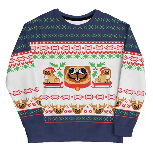 Pugly Ugly Christmas Sweater 2025 – Moonbestprint