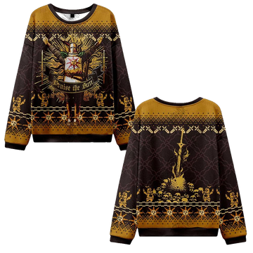Praise the Sun Ugly Sweater 2026 Christmas - Moonbestprint