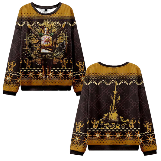 Praise the Sun Ugly Sweater 2026 Christmas - Moonbestprint
