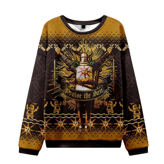 Praise the Sun Ugly Sweater 2026 Christmas - Moonbestprint
