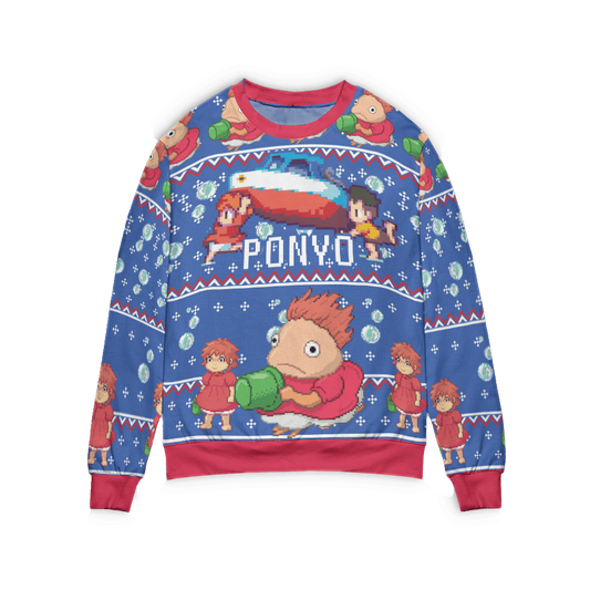Ponyo Transforming Ugly Christmas Sweater – Moonbestprint