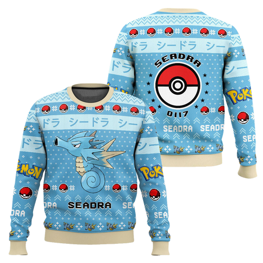 PKM Gen 1 Seadra Ugly Sweater – Moonbestprint