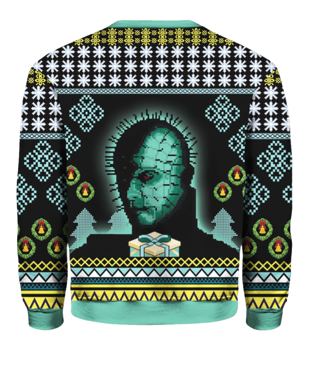 Pinhead Hellraiser We Have Such Gfts To Show You Christmas Sweater - Moonbestprint
