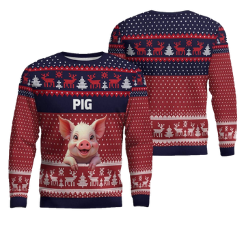 Pig Ugly Christmas Sweater - Moonbestprint
