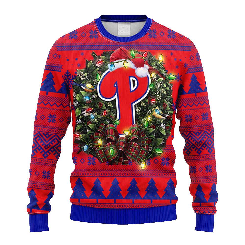 Philadelphia Phillies Christmas Ugly Sweater – Moonbestprint