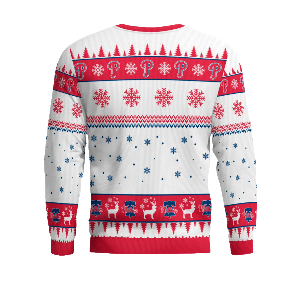Philadelphia Phillies Baseball Christmas Ugly Sweater – Moonbestprint