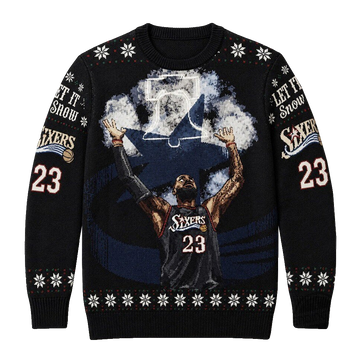 Philadelphia 76ers LeBron James 2026 Ugly Christmas Sweater For Basketball Fans – Moonbestprint