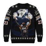Philadelphia 76ers LeBron James 2026 Ugly Christmas Sweater For Basketball Fans – Moonbestprint