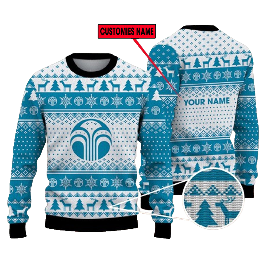 Personalized Nu Skin Logo Ugly Christmas Sweater – Moonbestprint