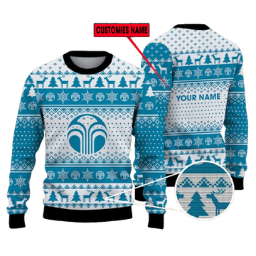 Personalized Nu Skin Logo Ugly Christmas Sweater – Moonbestprint