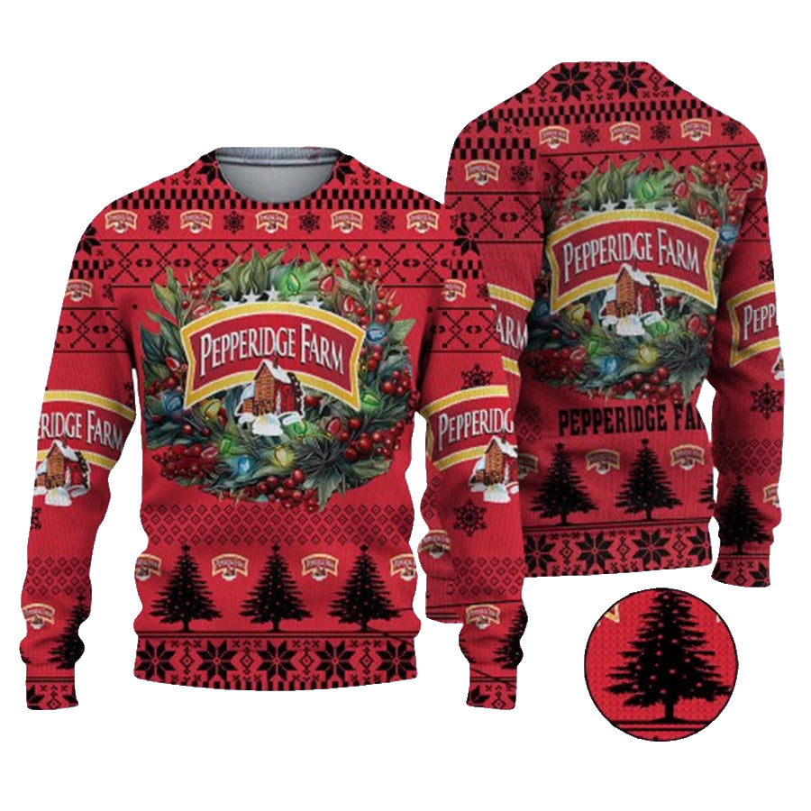Pepperidge Farm Logo Company Ugly Christmas Sweater – Moonbestprint