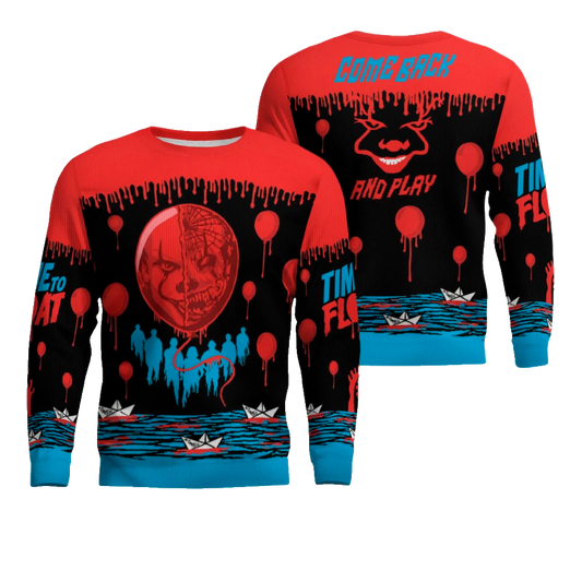 Pennywise Christmas Jumper Ugly Sweater – Moonbestprint