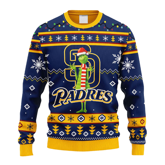 Padres Funny Grnch Christmas Ugly Sweater – Moonbestprint