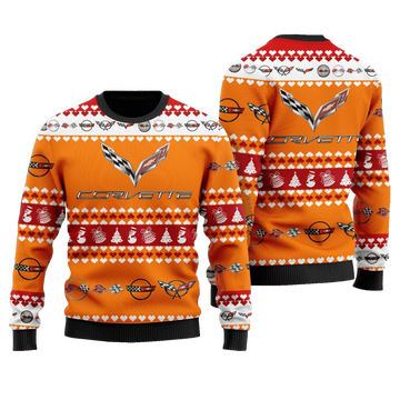 Orange Ugly Christmas Sweater – Moonbestprint