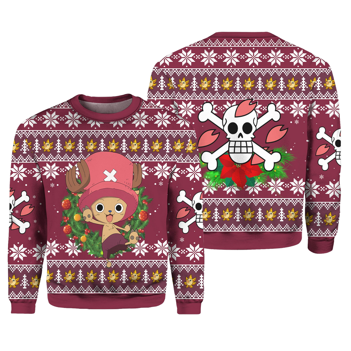 One Piece Chopper Ugly Christmas Sweater – Moonbestprint