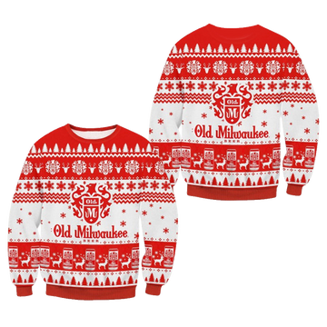 Old Milwaukee Beer Ugly Christmas Sweater – Moonbestprint
