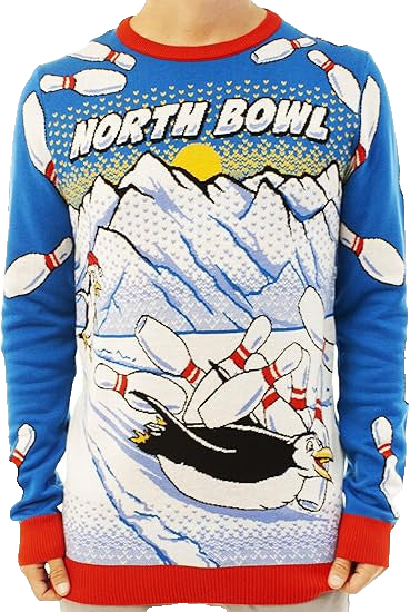 North Bowl Ugly Christmas Sweater – Moonbestprint