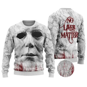 No Lives Matter Michael Myers Ugly Christmas Sweater – Moonbestprint