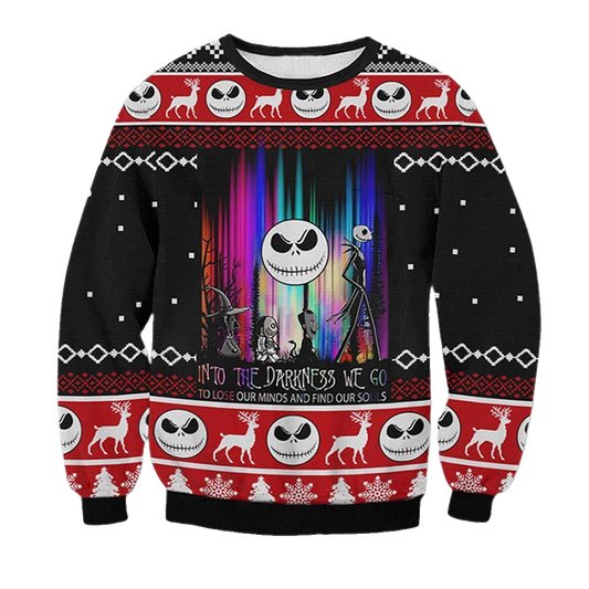 Nightmare Before Christmas Ugly Sweater - Moonbestprint