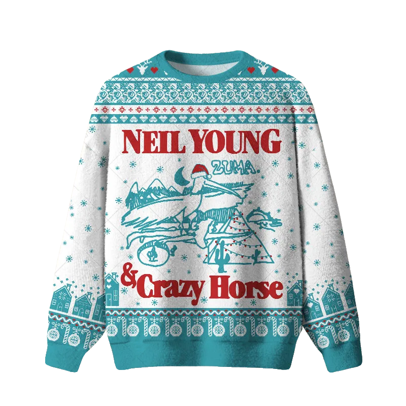 Neil Young & Crazy Horse Ugly Christmas Sweater 2025 – Moonbestprint