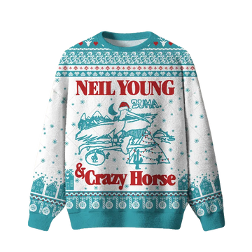 Neil Young & Crazy Horse Ugly Christmas Sweater 2025 – Moonbestprint