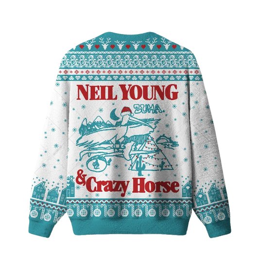 Neil Young & Crazy Horse Ugly Christmas Sweater 2025 – Moonbestprint