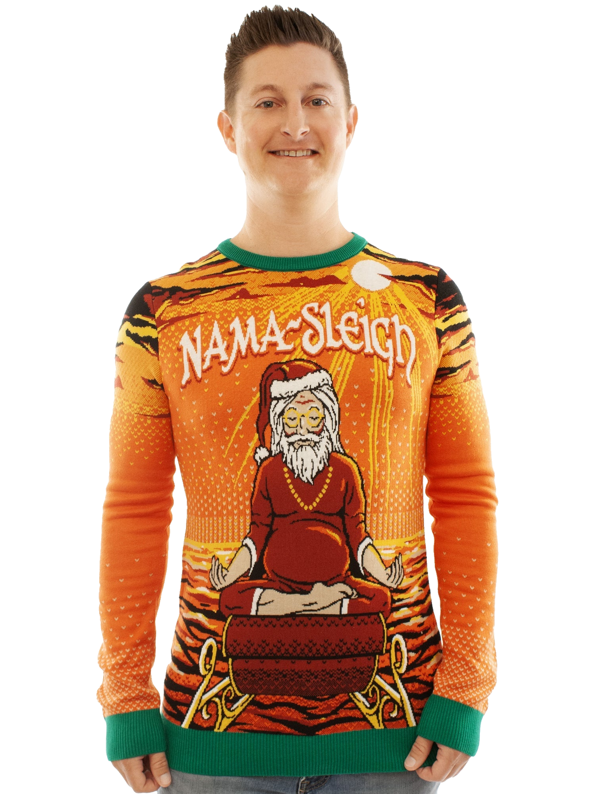 Nama-Sleigh Ugly Christmas Sweater – Moonbestprint