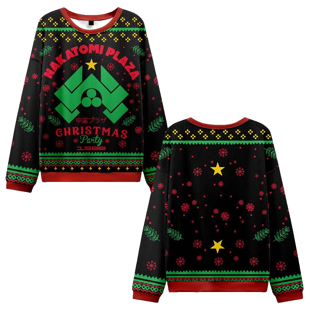 Nakatomi Plaza Ugly Sweater 2026 Christmas - Moonbestprint