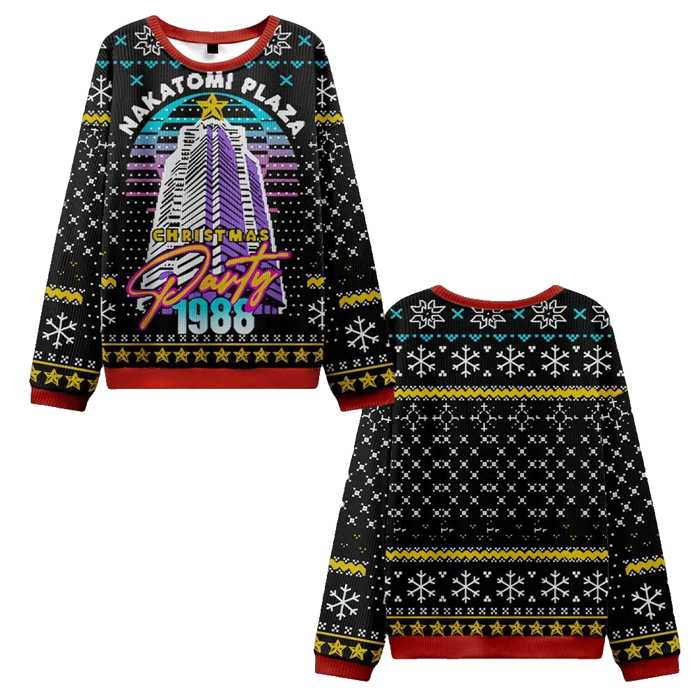 Nakatomi Plaza Christmas Party 1988 Ugly Sweater 2026 Christmas - Moonbestprint