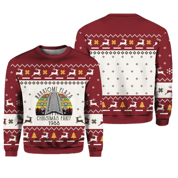 Nakatomi Plaza Christmas Party 1988 Ugly Christmas Sweater - Moonbestprint