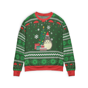 My Neighbor Totoro Green Ugly Christmas Sweater – Moonbestprint