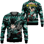 My Hero Academia Anime Izuku Midoriya Ugly Christmas Sweater 2025 – Moonbestprint